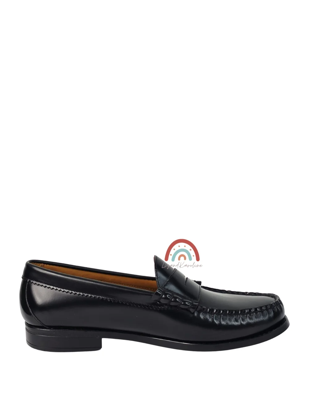 New! J. Crew Camden Leather Loafers Black 9.5